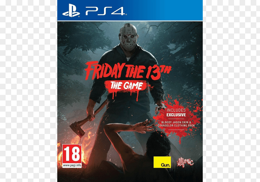 Friday 13 The 13th: Game Jason Voorhees Video PlayStation 4 PNG