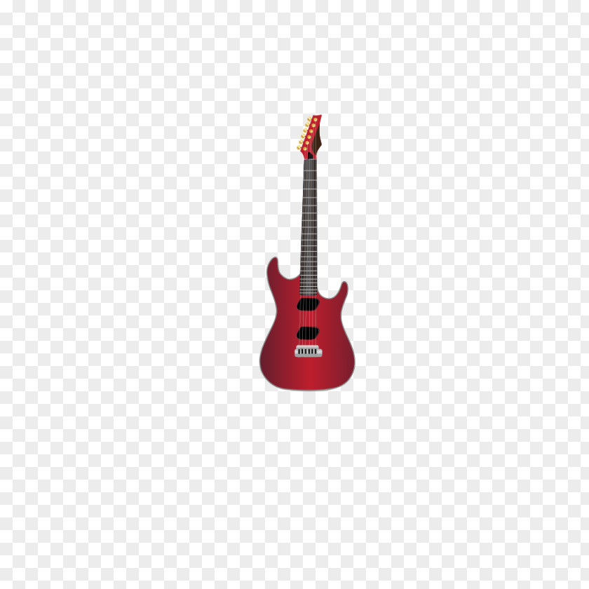 Red Guitar Fender Stratocaster ESP Eclipse-II Electric Bass PNG
