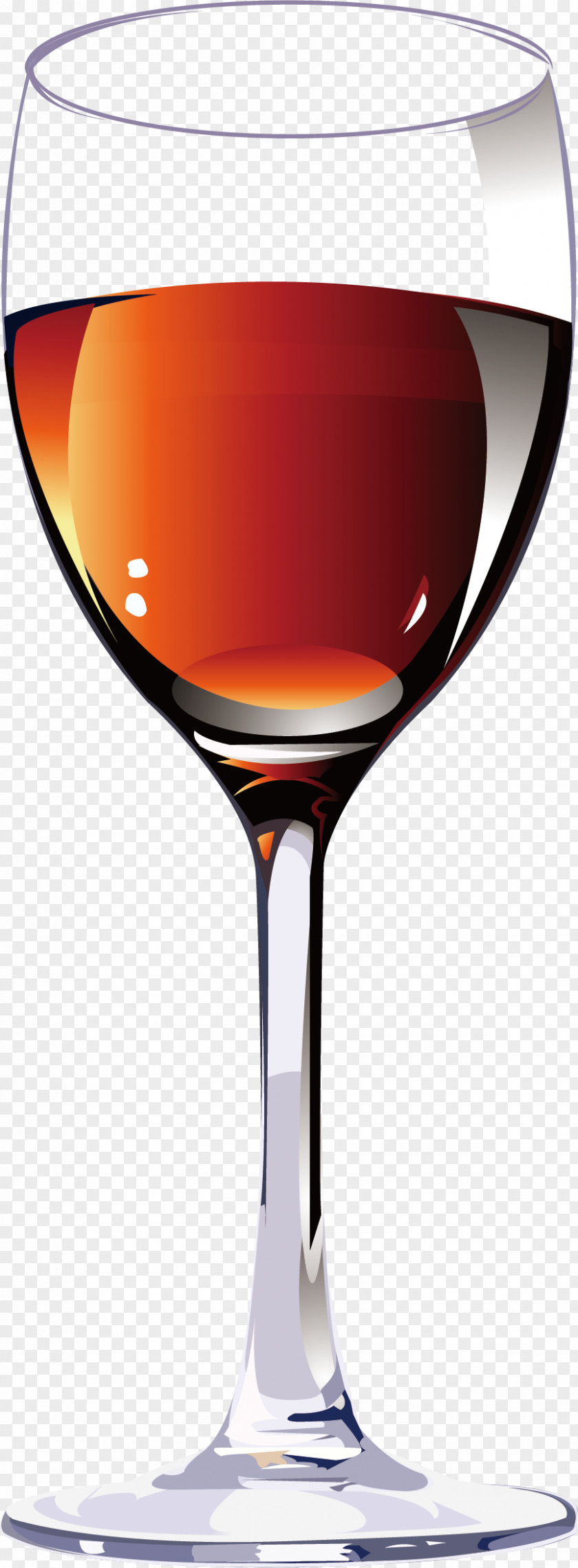 A Glass Of Red Wine Vector Cup PNG
