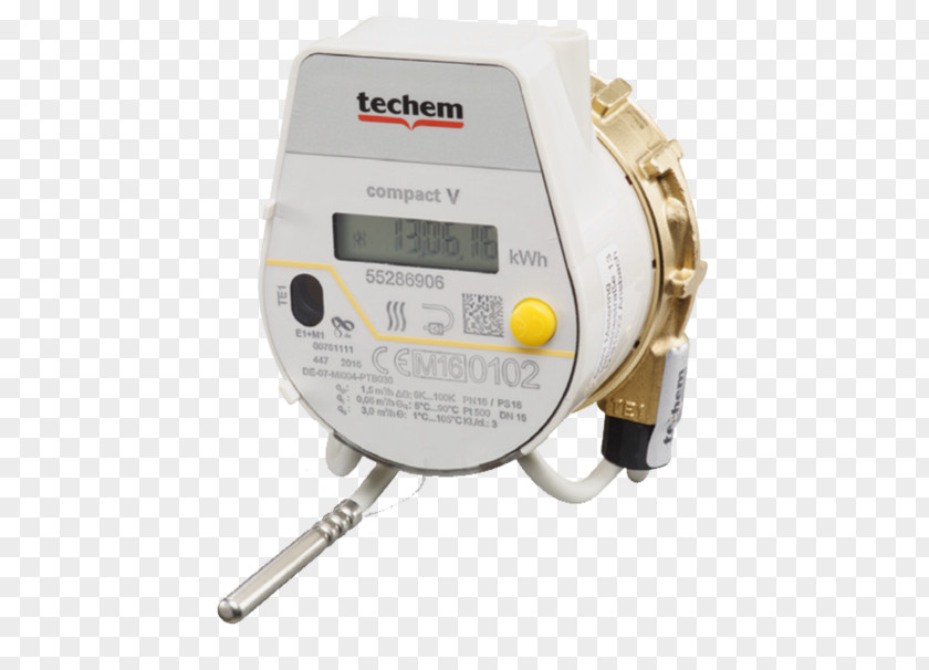 Compteur Heat Meter Cost Allocator Counter Mechanics Techem GmbH PNG