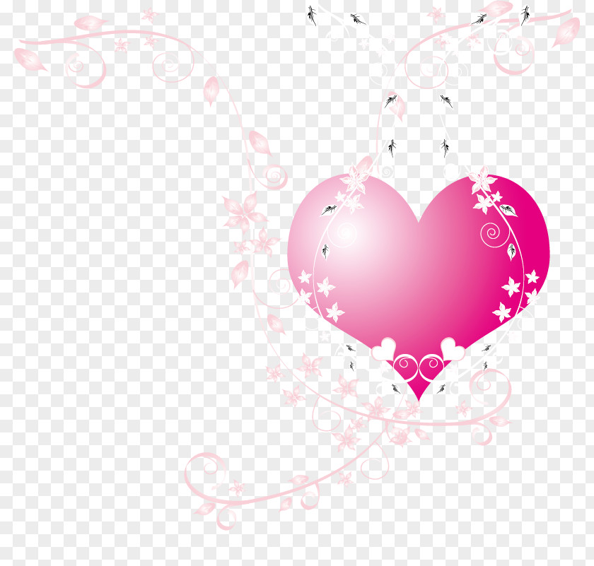 Heart-shaped Pattern PNG