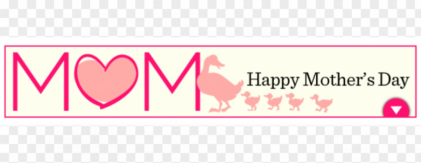 Mother's Day Material Logo Valentine's Brand Line Font PNG