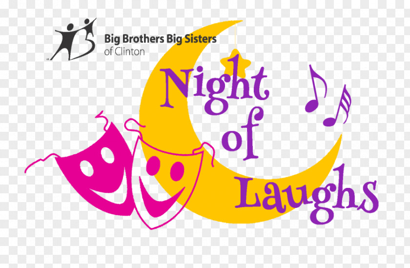 Charity Night Box Of Laughs Fundraising Calligraphy Big Brothers Sisters America Logo PNG