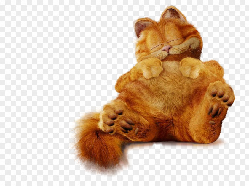 Cute Garfield Free Picture A Week Of Odie PNG