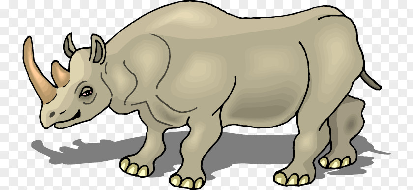 Javan Rhinoceros Cattle Raster Graphics Horn Clip Art PNG