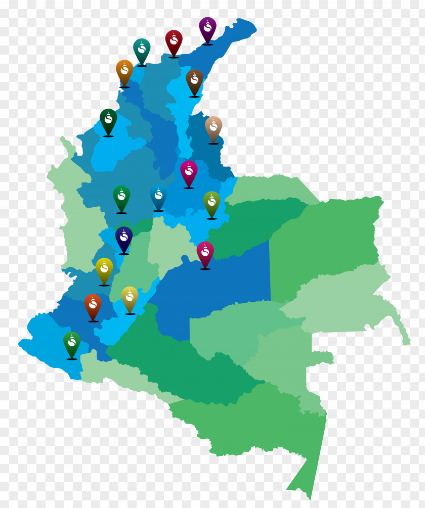 Map Bogotá Flag Of Colombia Geography PNG