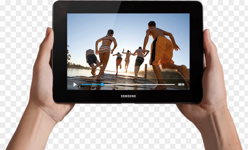 Tablet In Hands Image Samsung Galaxy Tab A 10.1 S III Display Device PNG
