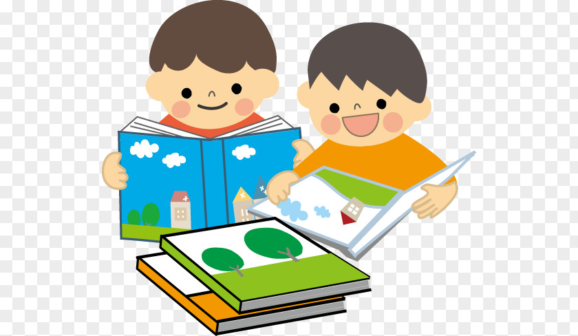 Child Picture Book Reading Library PNG