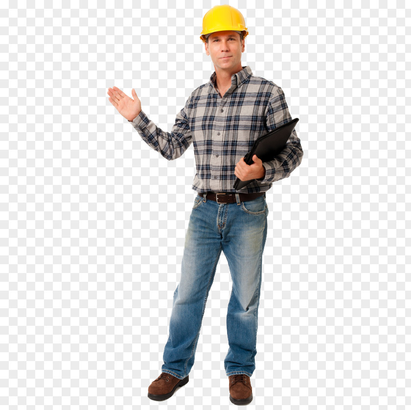 Construction Worker Hard Hats Foreman Laborer Architectural Engineering PNG