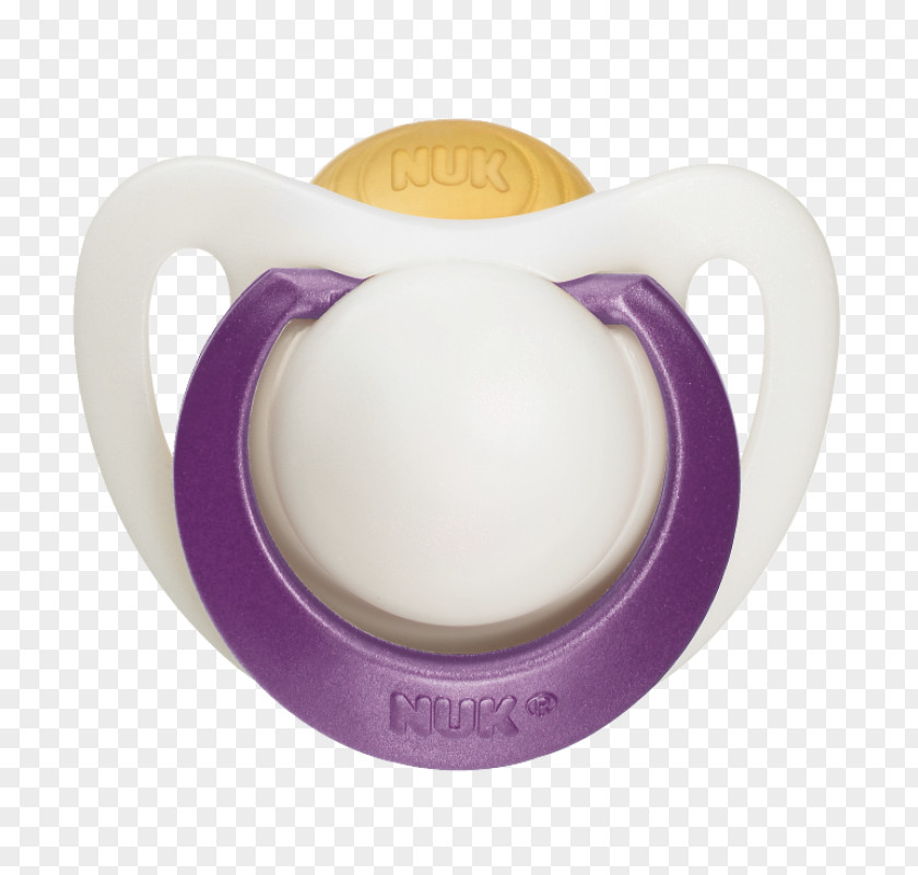 Pacifier NUK おしゃぶり・ジーニアス(キャップ付き) M 天然ゴム パープル OCNK0330201 Natural Rubber Genius Latex Soother PNG