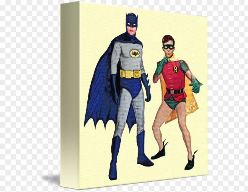 Robin Batman Superhero Gallery Wrap Comics PNG
