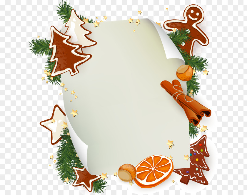 Creative Christmas Paper Card Ornament PNG