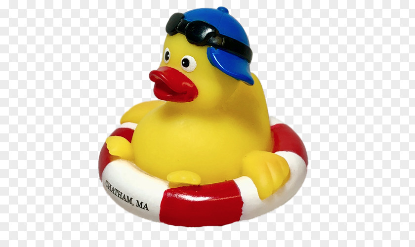 Duck Ducks In The Window Rubber Yellow Toy PNG