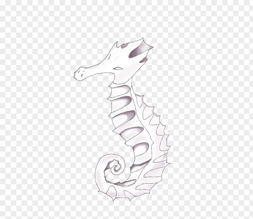 New Holland Seahorse White Pipefishes And Allies Line Art H&M PNG