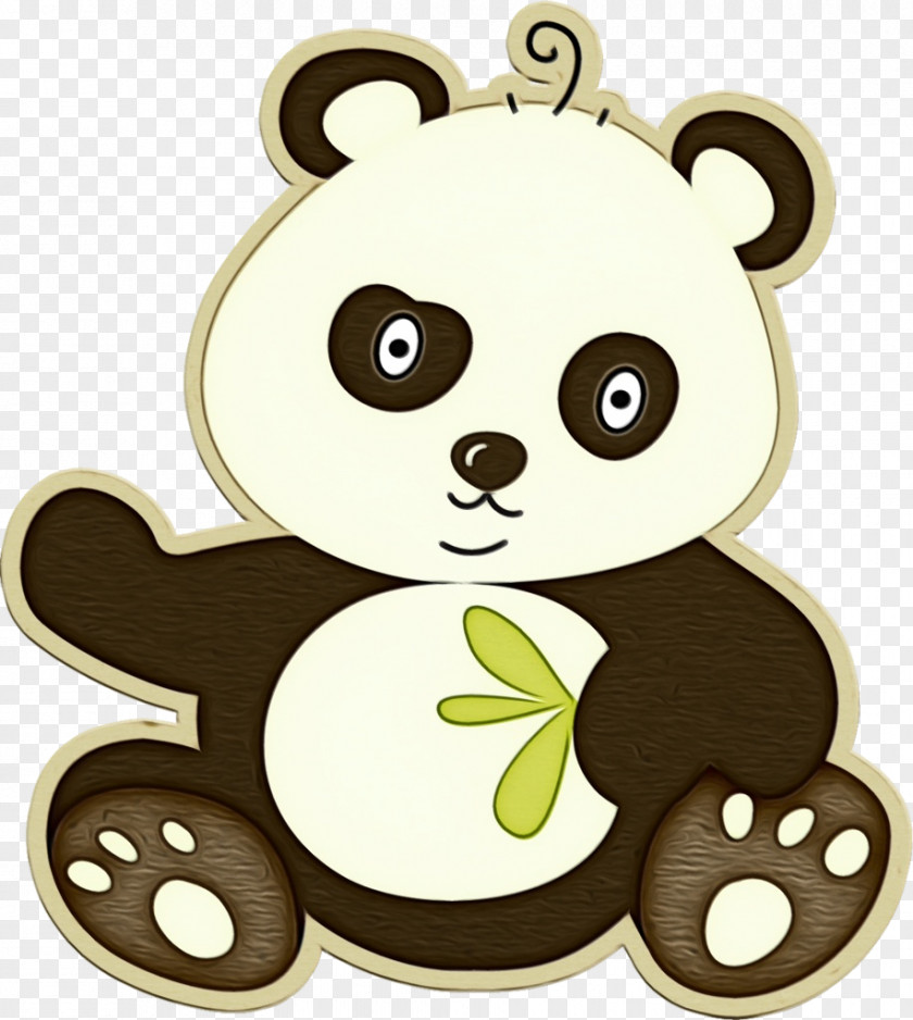 Sticker Toy Teddy Bear PNG