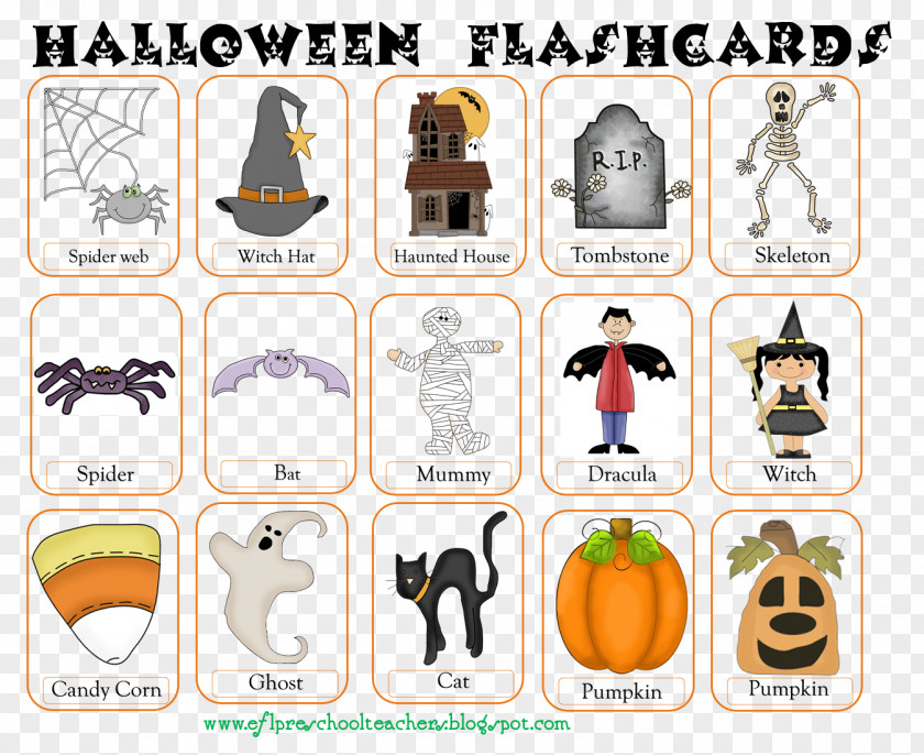 Trick Or Treat English As A Second Foreign Language Flashcard Pre-school Teacher Kindergarten PNG