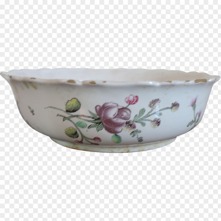 18th Century French Glass Art Porcelain Bowl Tableware PNG