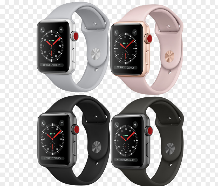 Apple Watch Series 3 2 1 Smartwatch PNG