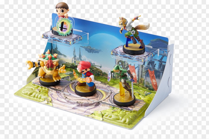 Nintendo Super Smash Bros. For 3DS And Wii U Splatoon Amiibo Diorama PNG