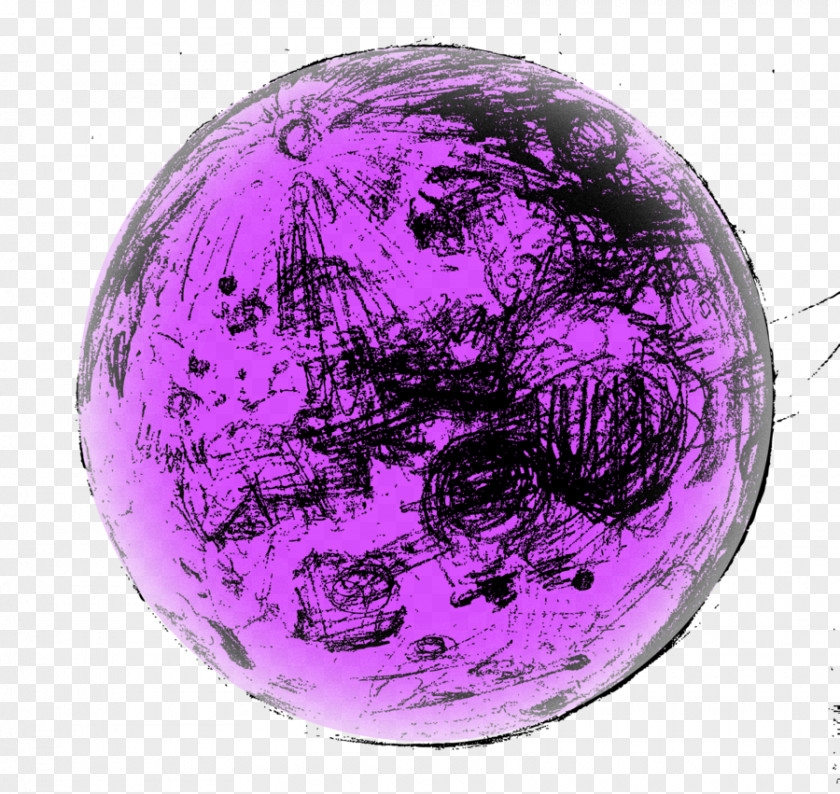 Planescape Torment Purple Violet Lilac Sphere PNG