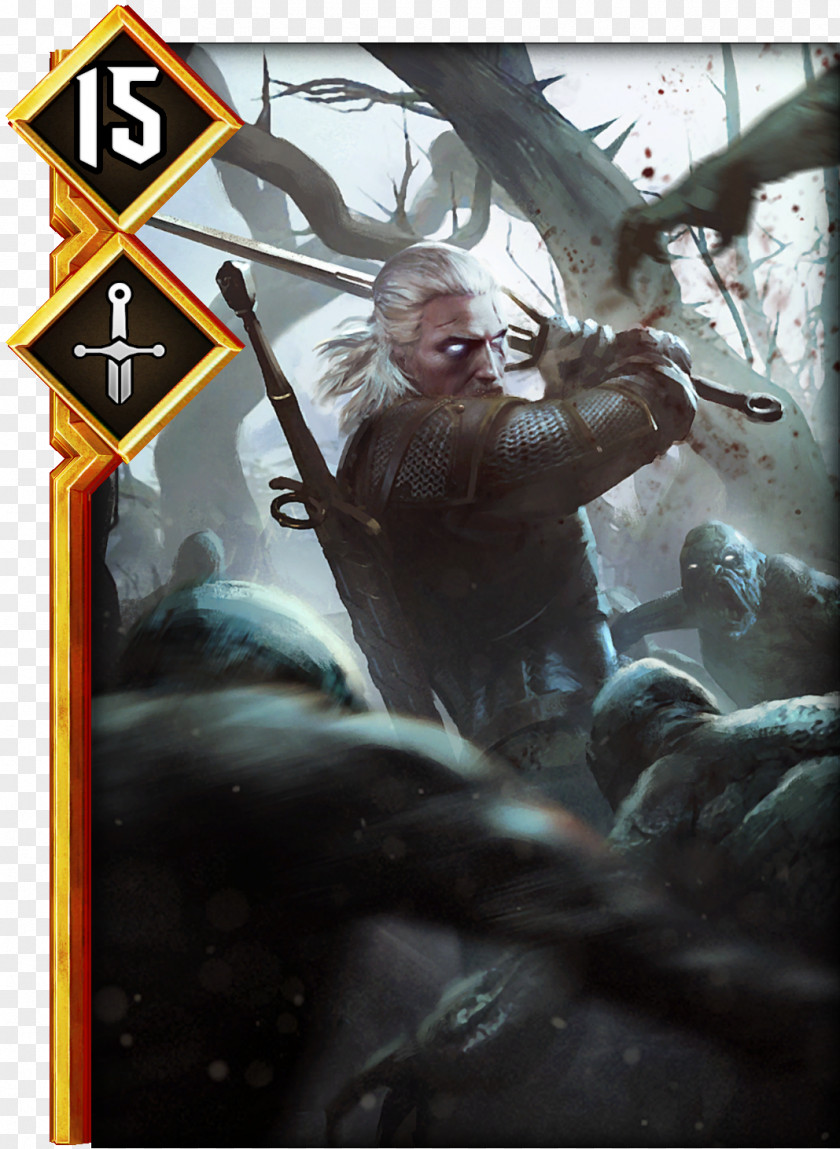 The Witcher Gwent: Card Game 3: Wild Hunt Geralt Of Rivia 2: Assassins Kings PNG