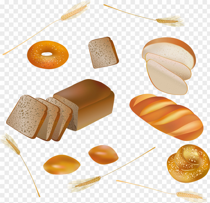 Bread Food Whole Wheat PNG