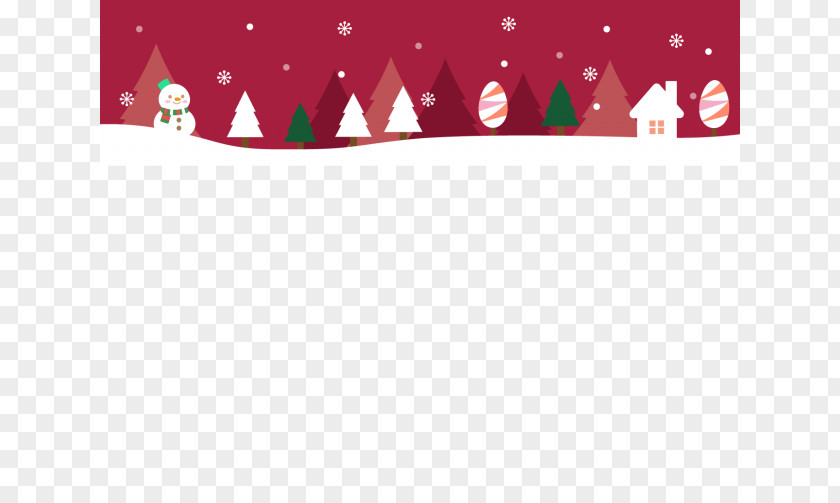 Christmas Tree Banner. PNG