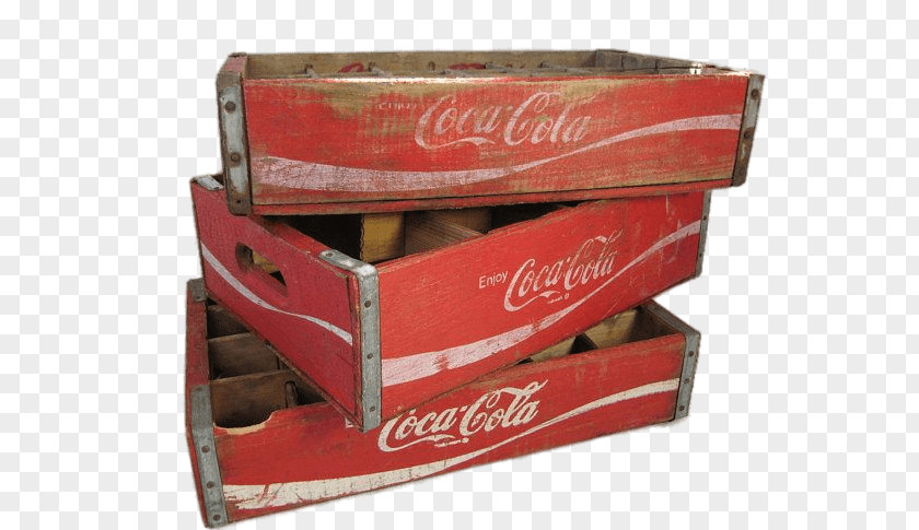 Food Boxes Coca-Cola Cardboard Box Wooden PNG
