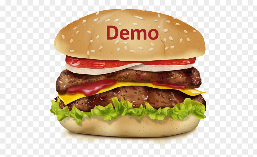 Ham Hamburger Fast Food Cheeseburger PNG