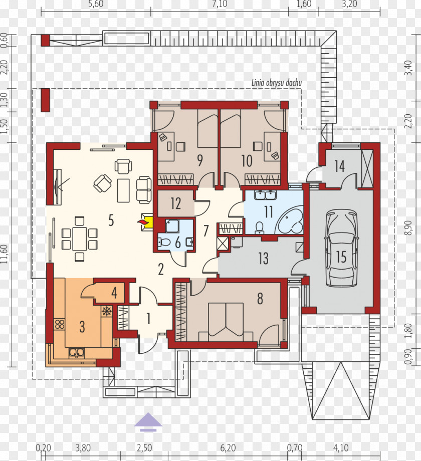 House Plan Building Square Meter Kitchen PNG