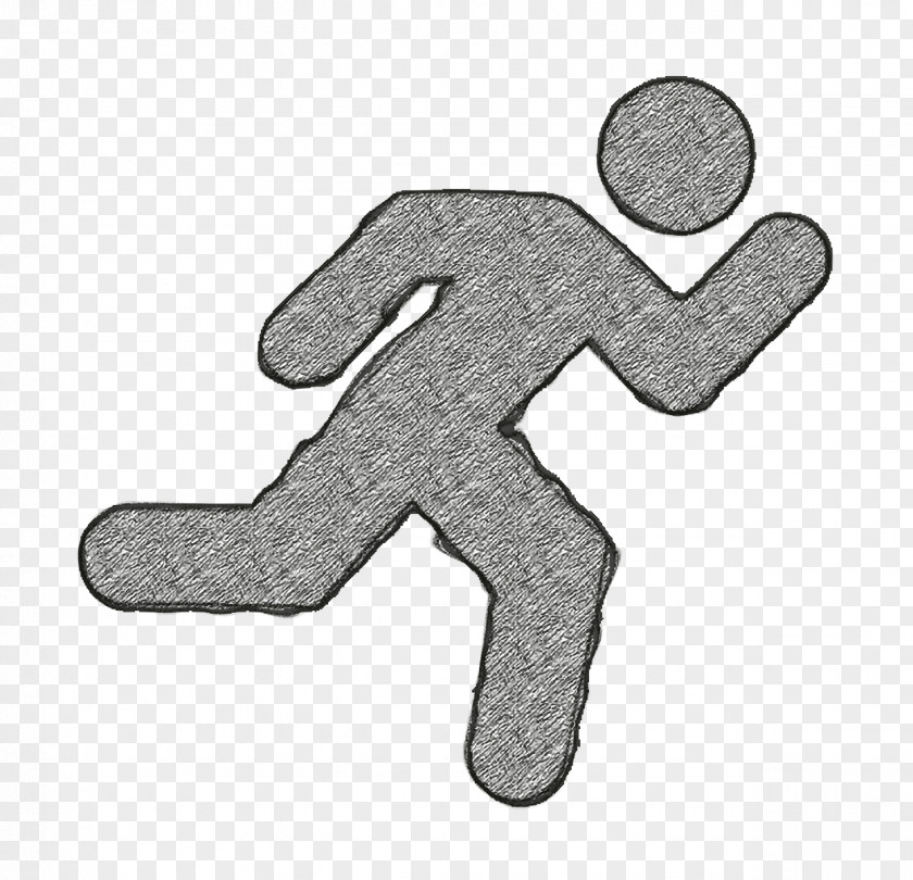 Thumb Gesture Running Icon Run Fitness PNG