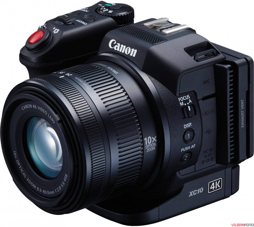 Video Camera Cameras 4K Resolution Professional Canon PNG