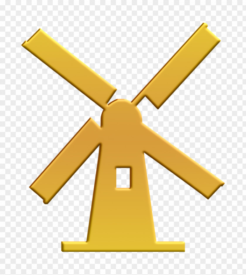 Netherlands Windmill Icon Monuments Wind PNG