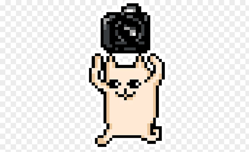 Pixel Art Cat Emoticon GIF Emoji Father Image PNG