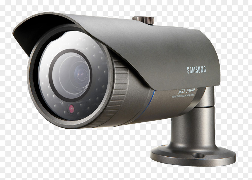 Samsung Closed-circuit Television Hanwha Techwin Group SCO-2040R CCTV High Resolution Of 650TV Lines Camera PNG