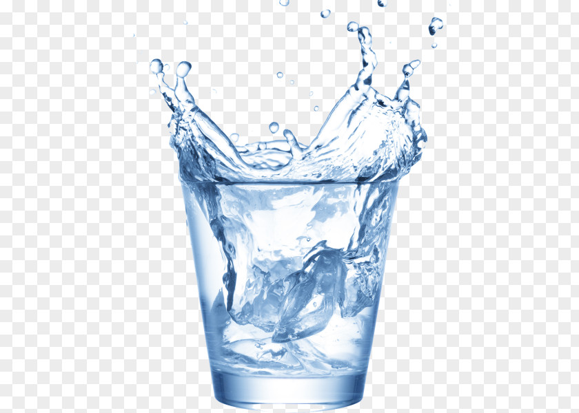 Water Drinking Glass Softening PNG