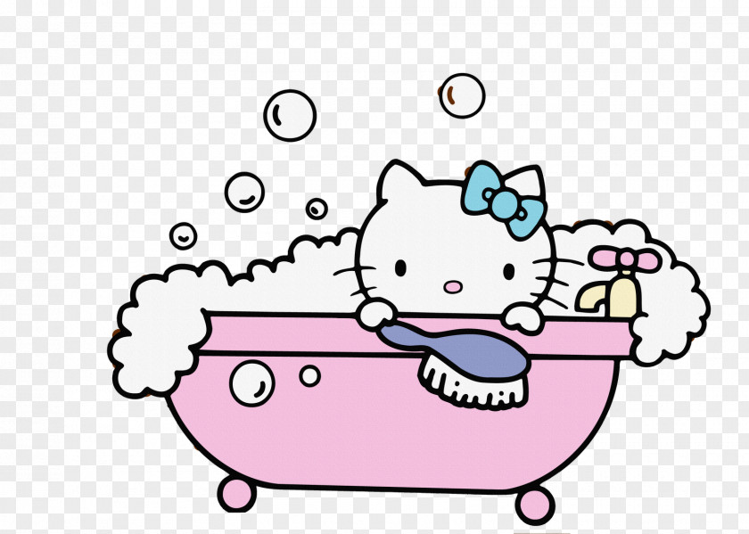 Child Hello Kitty Coloring Book Character Female PNG
