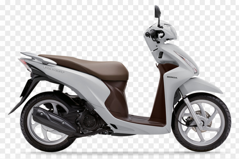 Honda Vision Vietnam Motorcycle White PNG