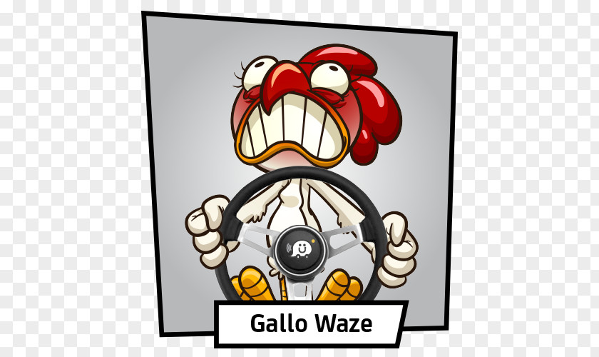 Waze Character Animal Clip Art PNG