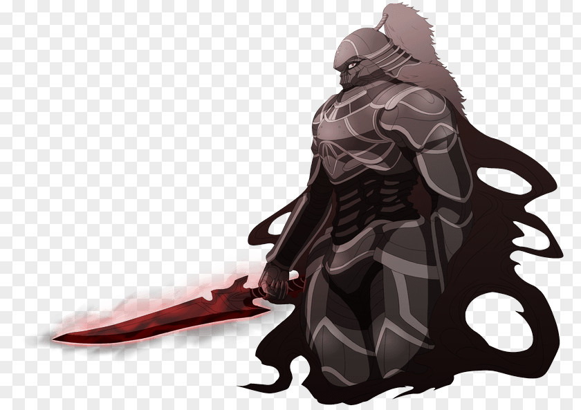 Knight Black Character Fantasythema's Mazoku PNG