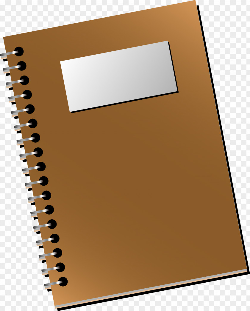 Loose-leaf Notebook Vector Clip Art PNG