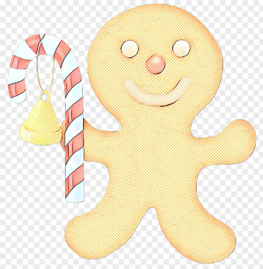 Snack Dessert Yellow Gingerbread Food Smile PNG