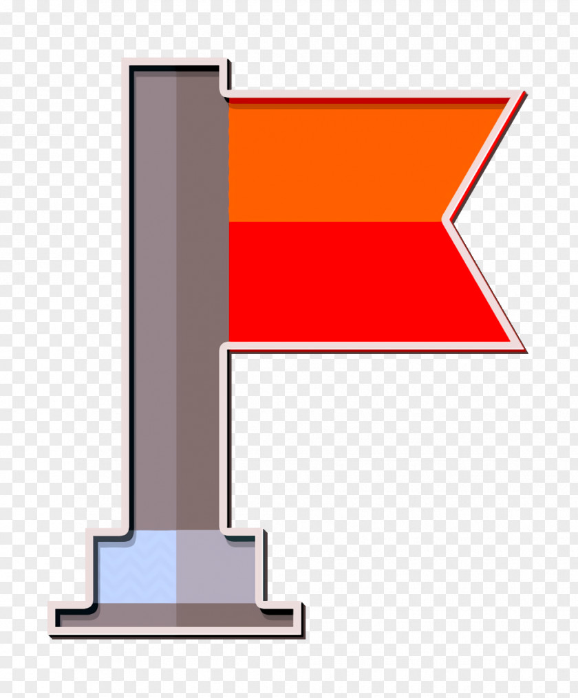 Flag Icon End Location PNG