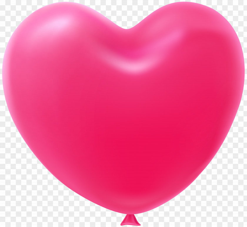 Heart-shaped Balloon Mylar Heart Color Clip Art PNG