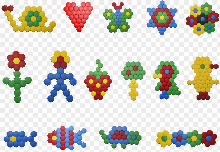 Hexagon Hex Flex Game Aggar Toys Creativity Mosaic PNG