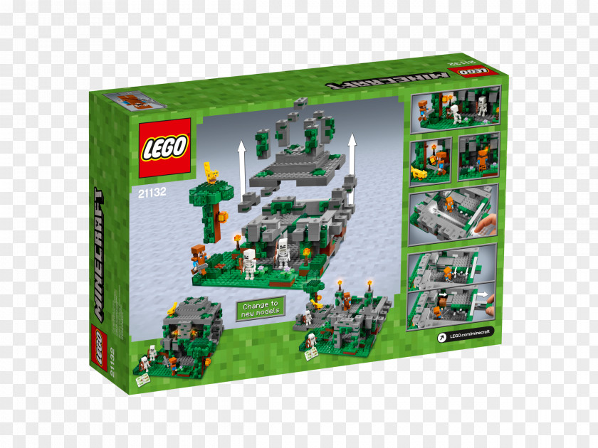 LEGO 21132 Minecraft The Jungle Temple Lego 21125 Tree House PNG