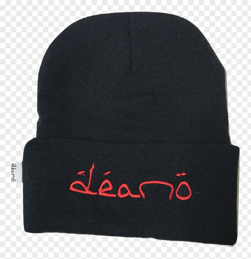 Beanie Black M PNG