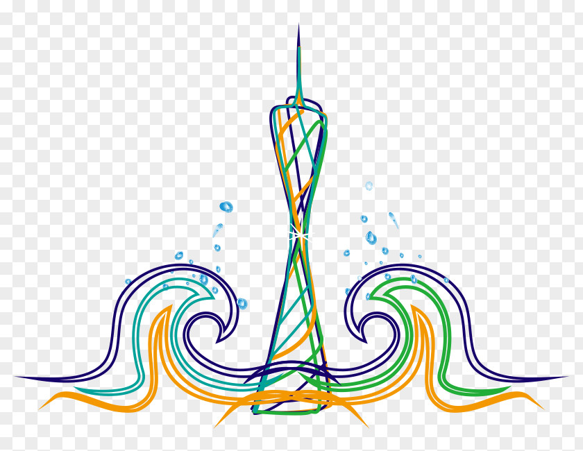 Canton Tower Image Vector Graphics Logo PNG