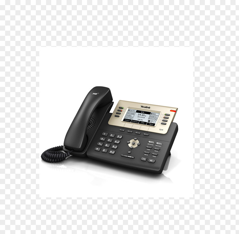 Desk Phone Yealink SIP-T27P Session Initiation Protocol Telephone VoIP SIP-T27G PNG