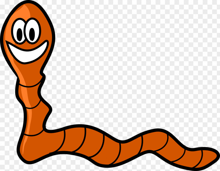 Orange Snake Worm Drawing Free Content Clip Art PNG